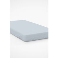 Belledorm Egyptian Cotton 400 Thread Count 38cm Fitted Sheet in Duck Egg Blue | Size: Super King