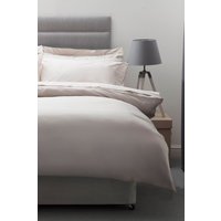 Belledorm Egyptian Cotton 200 Thread Count Duvet Cover in Beige | Size: Super King