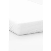 Belledorm Premium Blend 500 Thread Count 30cm Fitted Sheet in White | Size: Super King