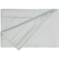 Belledorm Pima Cotton Sateen 450 Thread Count Flat Sheet in Light Grey | Size: Emperor