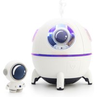 Rio Spaceship Explorer Childrens Essential Oil Diffuser, Humidifier & Night Light in White
