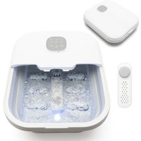Rio Deluxe Foldaway Foot Bath Spa in White