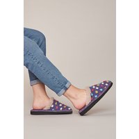 Moshulu Women's 'Malia 2' Mule Slippers in Violet | Size: 7