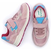 Moshulu 'Jumping' Faux Leather Trainers in Baby Pink | Size: 1