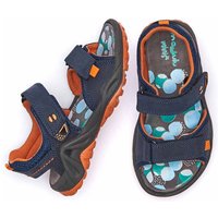 Moshulu 'Sliding' Nubuck Adventure Sandals in Indigo | Size: Infant 13