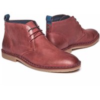 Moshulu Men's 'Chassis' Desert Boots in Red | Size: 8