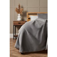 Faux Fur Throw Velvet Backing