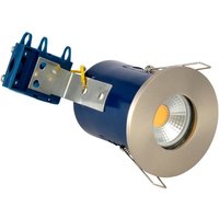 Yate Recessed Downlight Satin Chrome IP65