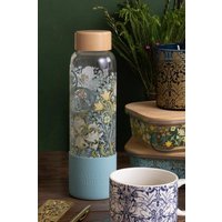 Portico Designs Ltd William Morris Golden Lily Glass Water Bottle 600ml