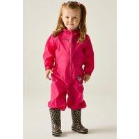 Regatta 'Puddle IV' Waterproof Puddle Suit in Bright Pink | Size: 4-5 Years