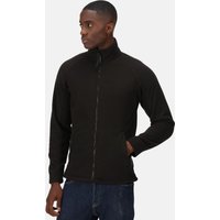Regatta Men's Thor III Interactive Full Zip Fleece in Black | Size: XS