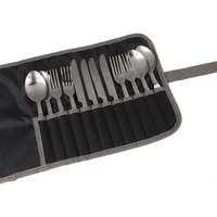 Regatta 4 Person Cutlery Set in Black