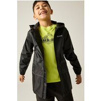 Regatta 'Stormbreak' Waterproof Shell Jacket in Jet Black | Size: 11-12 Years