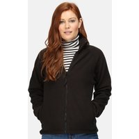 Regatta Women's Thor Full Zip Fleece in Black | Size: 10