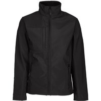 Regatta Men's Octagon Waterproof Softshell Jacket in Jet Black | Size: 3XL