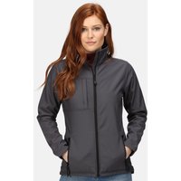 Regatta Women's Octagon Waterproof Softshell Jacket in Dark Grey | Size: 10