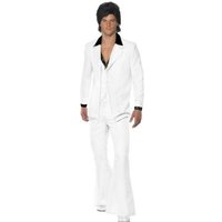 1970s Suit Costume Jacket Mock Shirt & Waistcoat Trousers