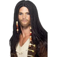 Smiffys Pirate Wig Beads