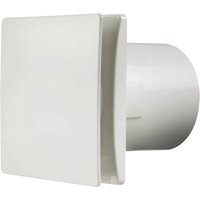Airvent Tile Fan with Timer & Humidistat in White