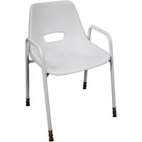 Aidapt Milton Shower Chair Fixed Height in White
