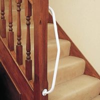 Aidapt Newel Rail Left Hand in White