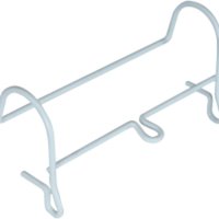 Aidapt Urine Bag Holder Bedside in White