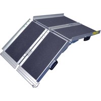 Aidapt Folding Suitcase Ramp 6Ft in Black