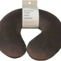 Aidapt Memory Foam Neck Cushion Brown