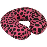 Aidapt Memory Foam Neck Cushion Pink Leopard