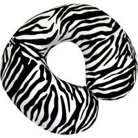 Aidapt Memory Foam Neck Cushion Black & White Zebra