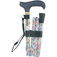 Aidapt Deluxe Folding Walking Cane White
