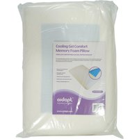 Aidapt Cooling Gel Comfort Memory Foam Pillow in White