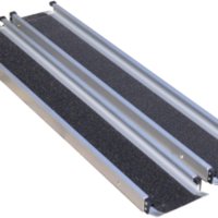 Aidapt Telescopic Channel Ramps 5Ft in Silver