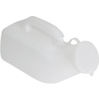 Aidapt Men's Male Urinal 1000ml 225x120x115mm in White