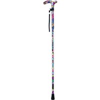 Aidapt Folding Walking Stick Sixties in Natural