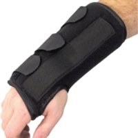 Aidapt Wrist Brase Right Hand Large in Black