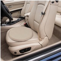 Aidapt Revolving Swivel Seat With Fleece Cover in Natural
