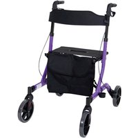 Aidapt Deluxe Rollator Purple