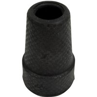 Aidapt Deluxe Chequered Ferrule 16mm in Black