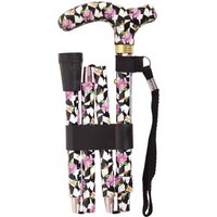 Aidapt Folding Walking Stick Broadway in Natural