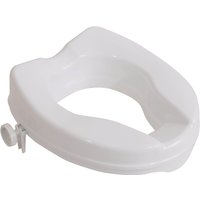 Aidapt Viscount Raised Toilet Seat 2 inch no lid in White