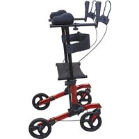 Aidapt Forearm Rollator Red