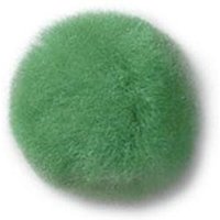 & POM POMS 1 1 2IN PK50 Pom Poms 3.5cm Green Pack 50 Trimits
