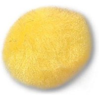 & POM POMS 1 1 2IN PK50 Pom Poms 3.5cm Yellow Pack 50 Trimits