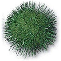 & POM POMS 1IN PK100 Pom Poms 2.5cm Metallic Green Pack 100 Trimits