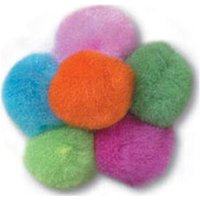 & POM POMS 1IN PK100 Pom Poms 2.5cm Neon Pack 100 Trimits