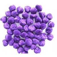 & POM POMS 1 1 2IN PK50 Pom Poms 3.5cm Purple Pack 50 Trimits