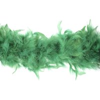 & MARABOU BOA 1.8M Trim Marabou Boa 1.8m x approx. 12cm Emerald Trimits