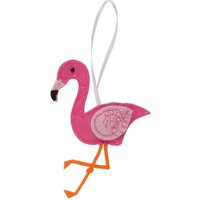 & FELT KIT FLAMINGO Felt Decoration Kit Flamingo Trimits