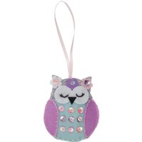 & FELT KIT SPRING OWL Felt Decoration Kit Spring Owl Trimits
